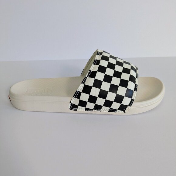 VANS Women's La Costa Slide On Checkerboard Sandal Size 9 NWB - Picture 2 of 8
